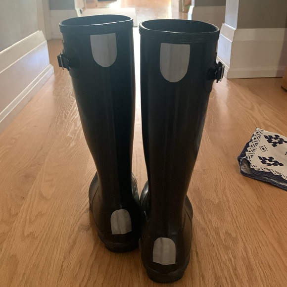 Hunter boots black mint condition - Picture 2 of 3